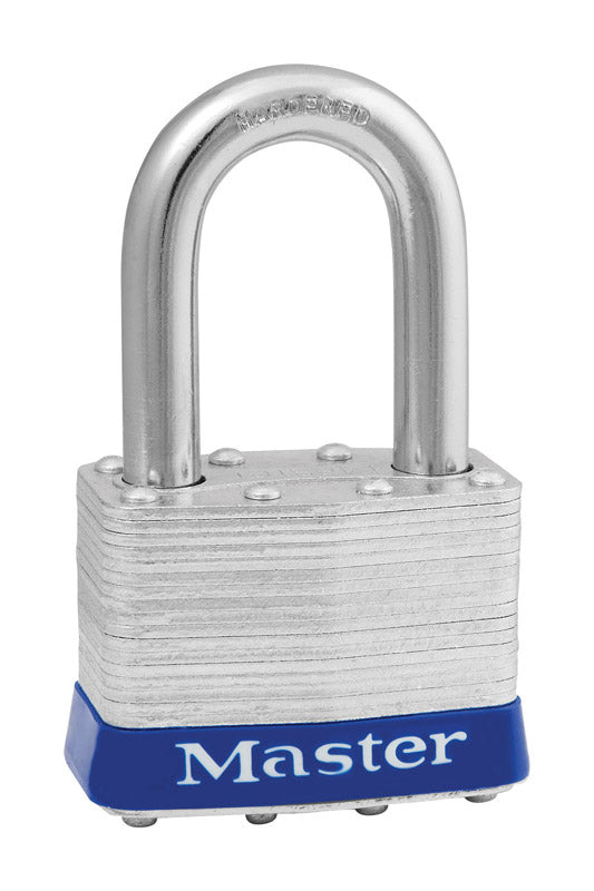 Master Lock Company Llc, Master Lock 1-1/2 in. H X 1-1/8 in. W X 2 in. L Cadenas à goupille en acier à clé identique