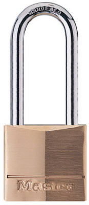 Master Lock Company Llc, Master Lock 1-1/4 in. H X 5/16 in. W X 1-9/16 in. L Laiton 4-Pin Tumbler Padlock
