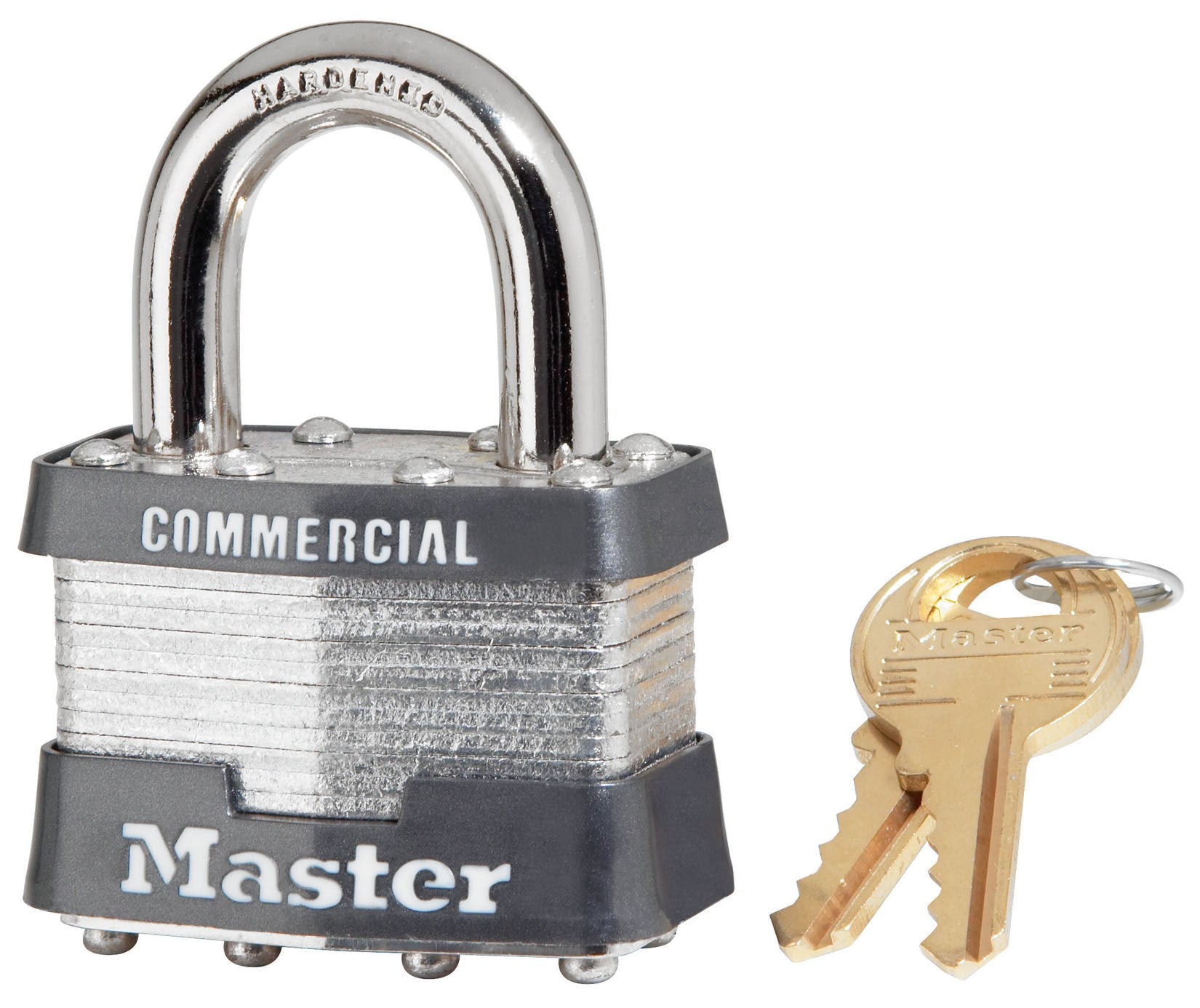 Master Lock Company Llc, Master Lock 1-3/4 in. W X 15/16 in. Laminated Steel Key Padlock Keyed Alike