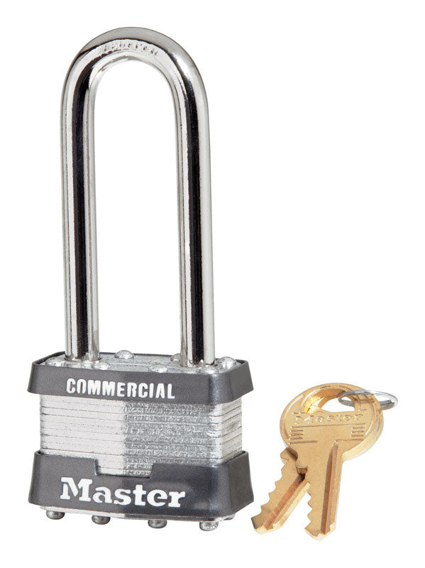 Master Lock Company Llc, Master Lock 1-5/16 in. H X 1-3/4 in. W Steel Pin Tumbler Padlock Keyed Alike