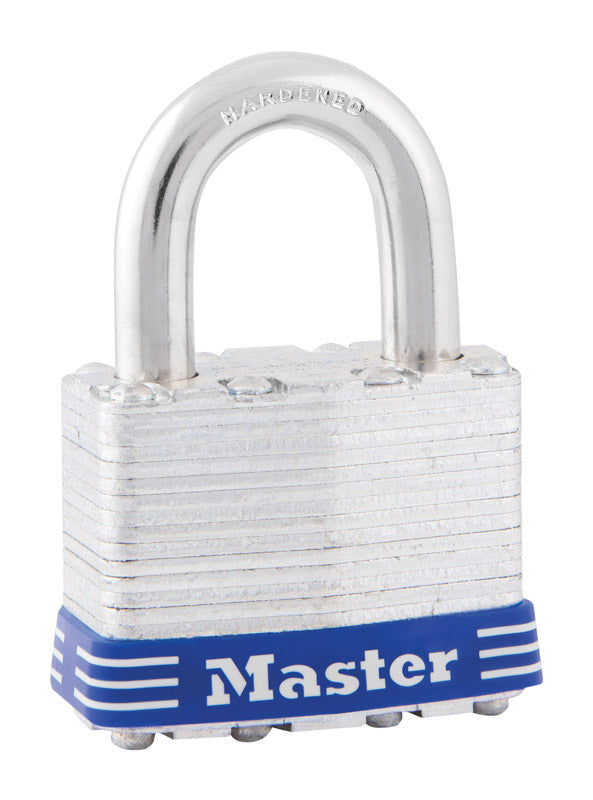 Master Lock Company Llc, Master Lock 1-5/16 in. H X 1 in. W X 1-3/4 in. Cadenas de verrouillage à roulement à billes en acier laminé