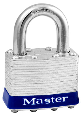 Master Lock Company Llc, Master Lock 1-5/16 in. H X 1 in. W X 1-3/4 in. L Acier 4-Pin Cylinder Padlock Keyed Alike