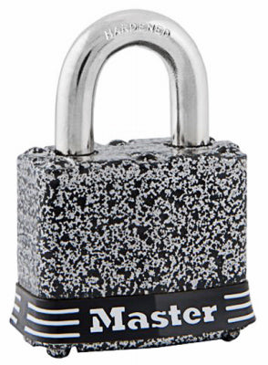 Master Lock Company Llc, Master Lock 1-5/16 in. H X 1 in. W X 1-9/16 in. L Acier Double Cadenas de Verrouillage