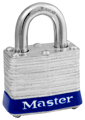 Master Lock Company Llc, Master Lock 1-5/16 in. H X 3/4 in. W X 1-9/16 in. L Cadenas à goupille en acier à clé identique