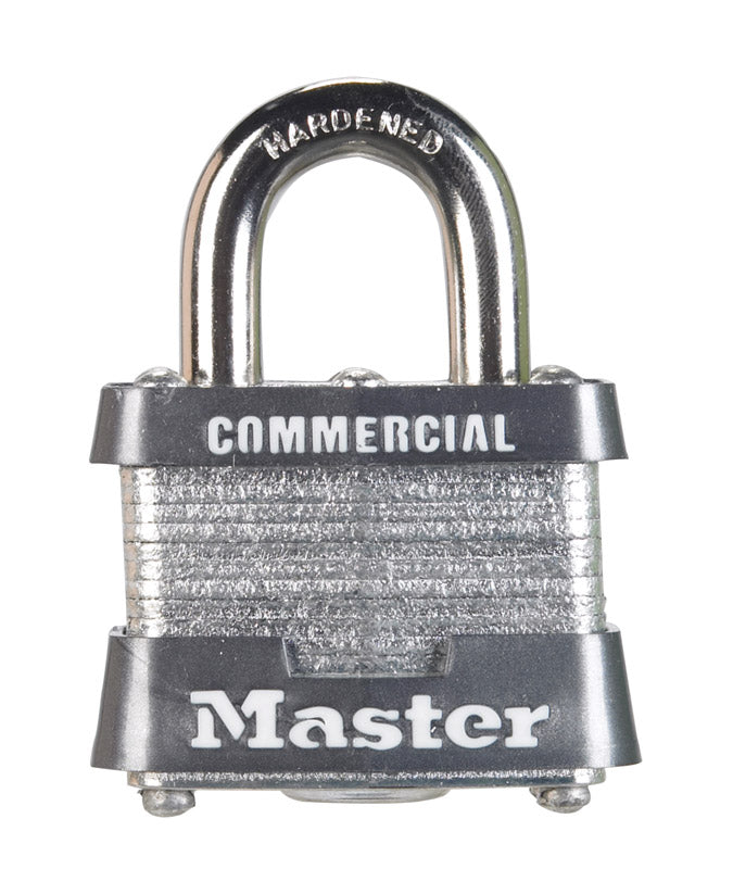 Master Lock Company Llc, Master Lock 1-5/16 in. H x 1-5/8 in. W x 1-1/2 in. L acier double cadenas de verrouillage 1 pk Keyed Alike (paquet de 6)