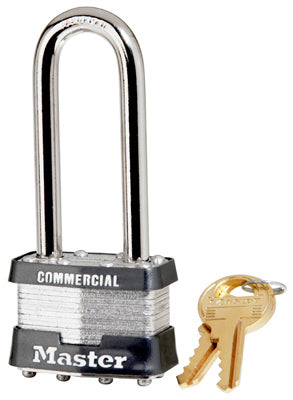 Master Lock Company Llc, Master Lock 1-5/16 in. H x 1 in. W x 1-3/4 in. L acier double cadenas de verrouillage 6 pk Keyed Alike (paquet de 6)