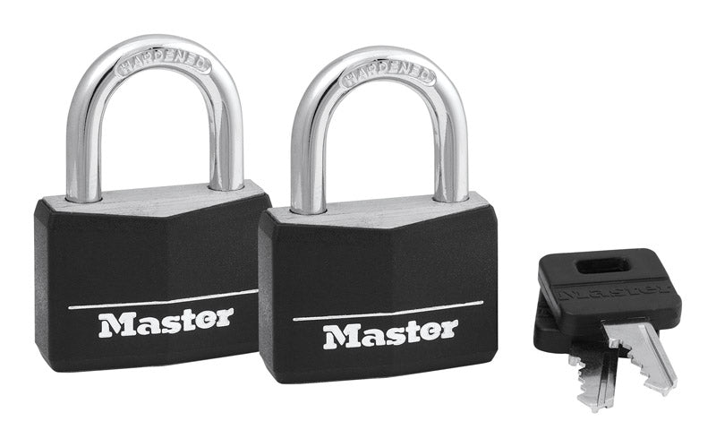 Master Lock Company Llc, Master Lock 1-7/8 in. H X 1-9/16 in. W Vinyl Padlock Keyed Alike