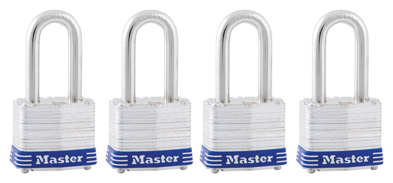 Master Lock Company Llc, Master Lock 1-9/16 in. W Steel Tumbler Padlock Keyed Alike