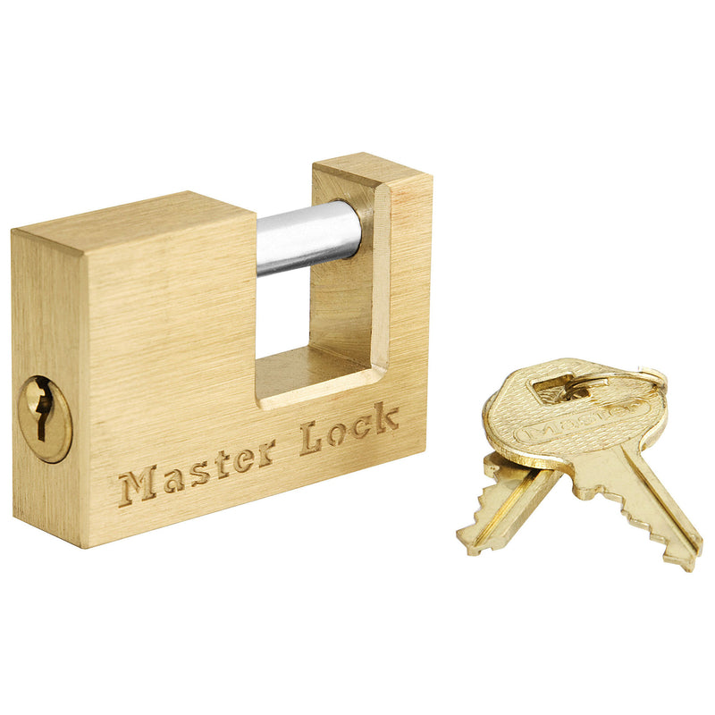 Master Lock Company Llc, Master Lock 1.06 in. H X 3.14 in. W X 6.76 in. L Cadenas à goupille en laiton