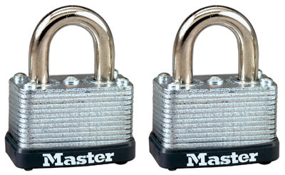 Master Lock Company Llc, Master Lock 15/16 in. H X 13/16 in. W X 1-1/2 in. L acier Warded Locking Padlock Keyed Alike