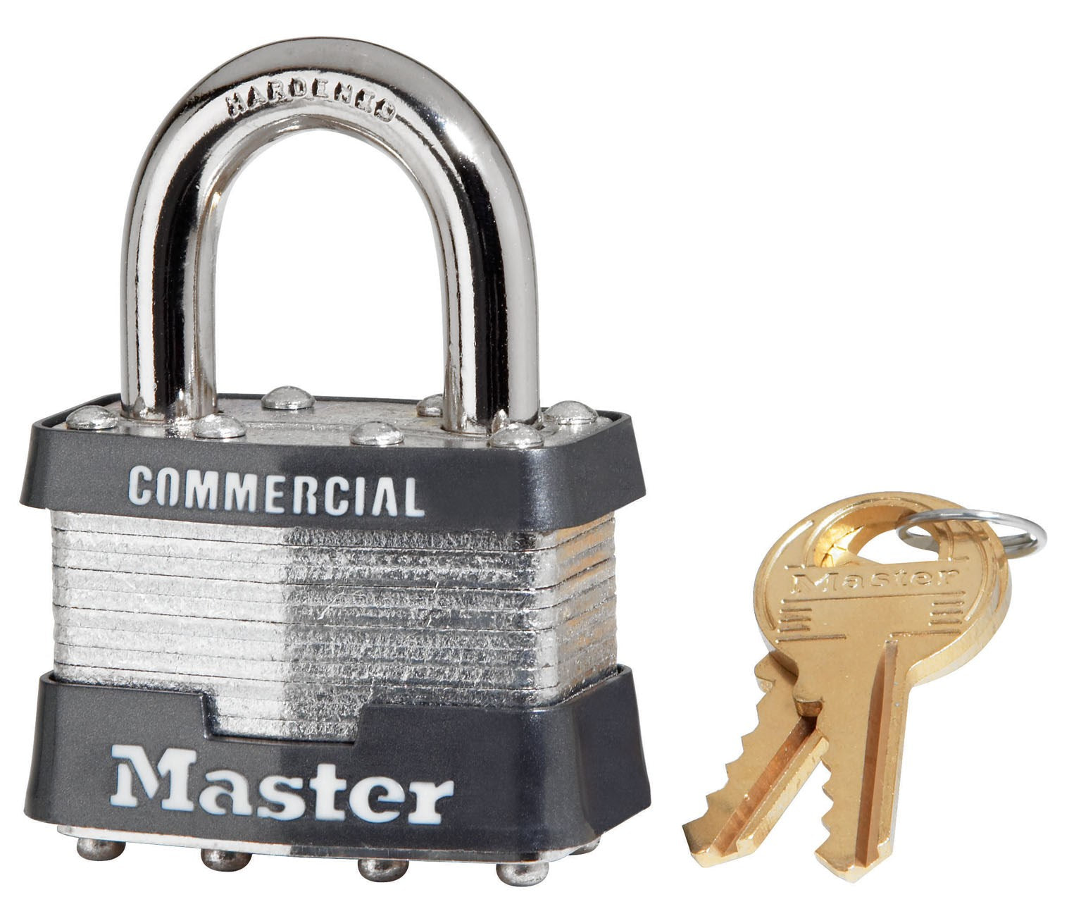 Master Lock, Master Lock 1KA 2707 1-3/4" Acier laminé 2707 Keyed Pin Tumbler Padlock