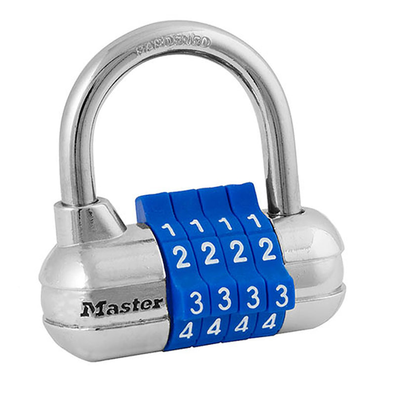 Master Lock Company Llc, Master Lock 2-1/4 in. W 4-Digit Combination Padlock