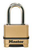 Master Lock Company Llc, Master Lock 2 in. H X 1-7/32 in. W X 2 in. L en acier avec roulement à billes Cadenas à clé identique