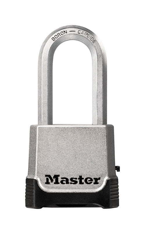 Master Lock Company Llc, Master Lock 2 in. W Die-Cast Zinc Ball Bearing Locking Padlock