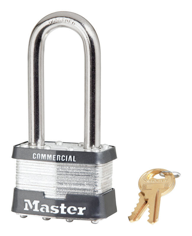 Master Lock Company Llc, Master Lock 2 in. W Steel Tumbler Padlock Keyed Alike