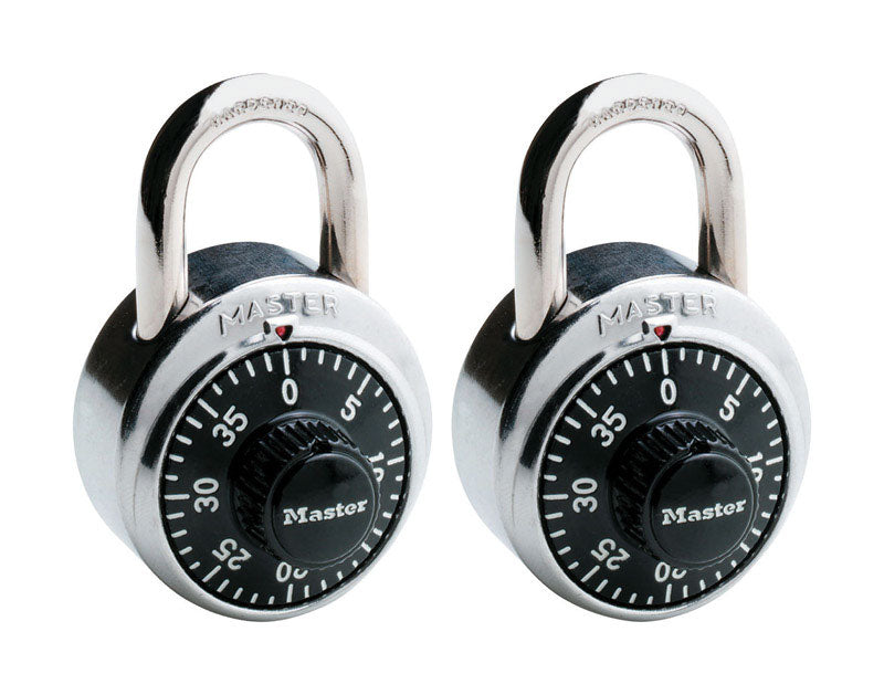 Master Lock Company Llc, Master Lock 2 po H X 7/8 po L X 1-7/8 po W X 1-7/8 in. L Acier Anti-Shim Technology Padlock Keyed Alike