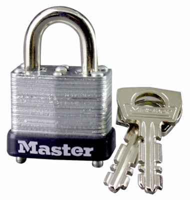 Master Lock, Master Lock 3/4 po H x 9/16 po L x 1 po W x 1 in. L Cadenas de verrouillage en acier 1 pk (Paquet de 4)
