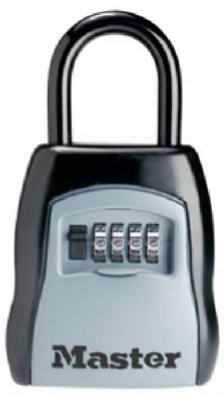 Master Lock Company Llc, Master Lock 5-7/32 in. H X 3-1/4 in. W Metal 4-Digit Combination Lock Box