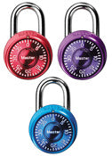 Master Lock Company Llc, Master Lock 5.56 in. H X 1-9/16 in. W Metal 3-Dial Combination Padlock Keyed Alike