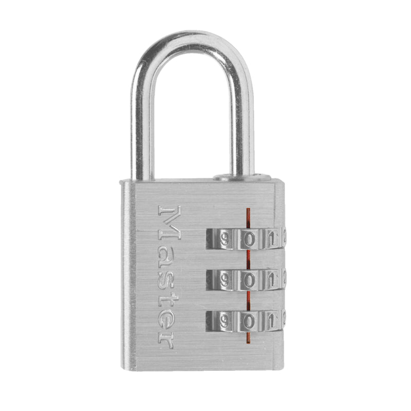 Master Lock Company Llc, Master Lock 5.6 in. H X 1-3/16 in. W Metal 3-Dial Combination Padlock