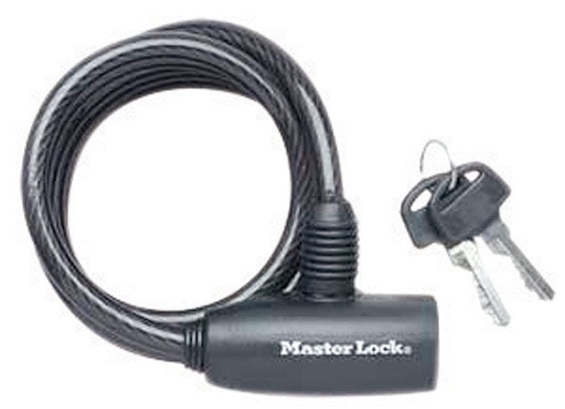 Master Lock Company Llc, Master Lock 6 ft. L Steel Pin Tumbler Cable Lock Keyed Alike