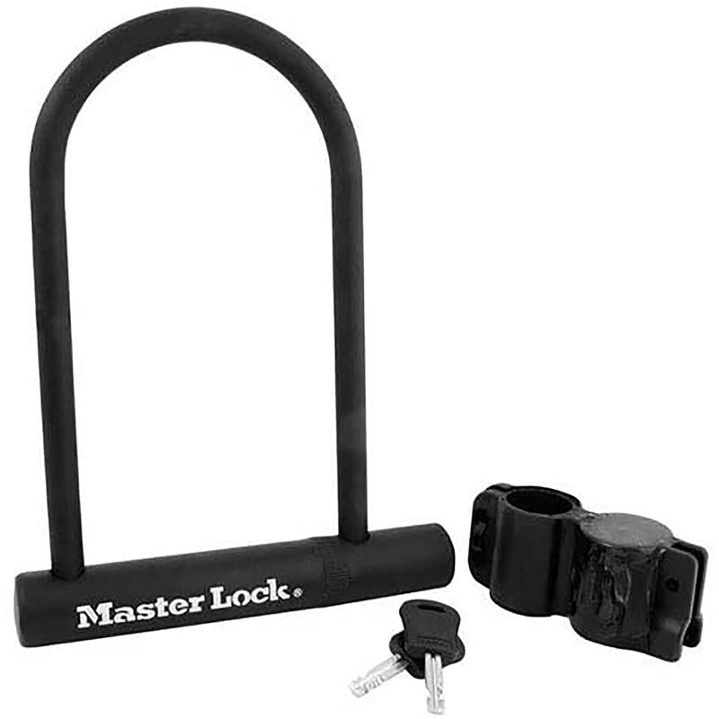 Master Lock Company Llc, Master Lock 8 in. H X 6-1/8 in. W Acier Double Locking U-Lock