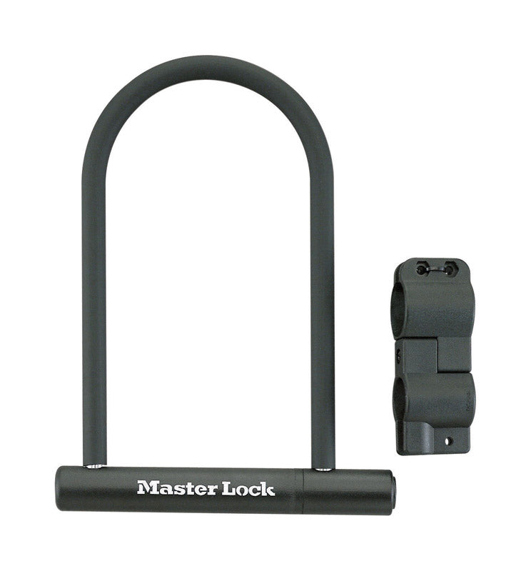 Master Lock Company Llc, Master Lock 9-1/4 in. H X 8-1/4 in. W Steel Double Locking U-Lock 1 pk