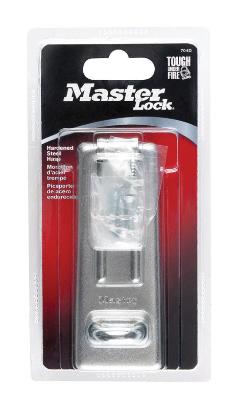 Master Lock Company Llc, Master Lock Acier trempé zingué 4-1/2 in. L Hasp 1 pk