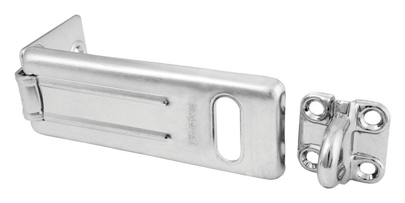 Master Lock Company Llc, Master Lock Acier trempé zingué 4-1/2 in. L Hasp 1 pk