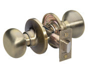 Master Lock Company Llc, Master Lock Bouton de porte de passage en laiton antique Droite ou gauche