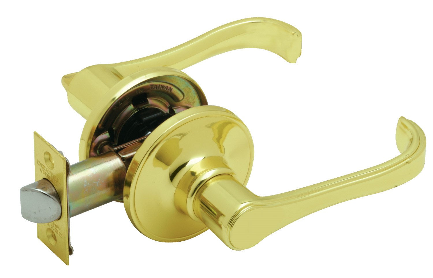 Master Lock Company Llc, Master Lock Bouton de porte de passage en nickel satiné pour droitier ou gaucher