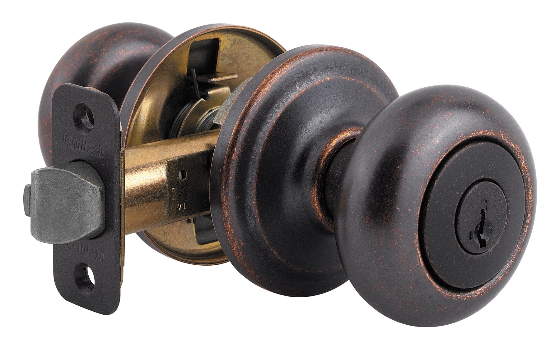 Master Lock Company Llc, Master Lock Boutons d'entrée en laiton antique 1-3/4 in.