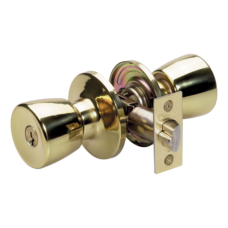 Master Lock Company Llc, Master Lock Boutons d'entrée en laiton poli 1-3/4 in.