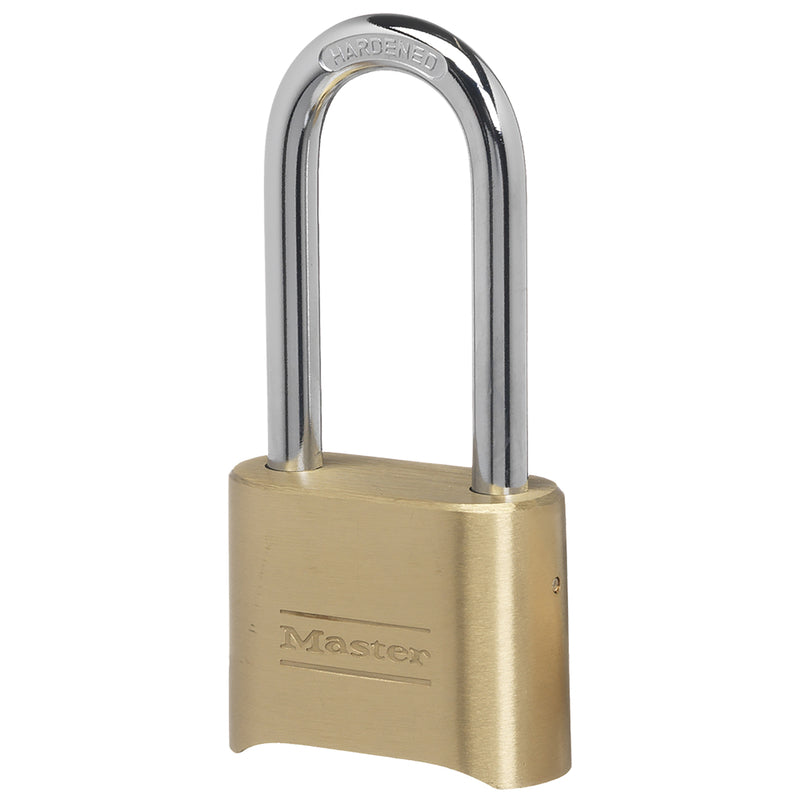 Master Lock Company Llc, Master Lock Cadenas à combinaison réinitialisable en acier 4-1/8 in. H X 2 in. W Steel Resettable Combination Padlock