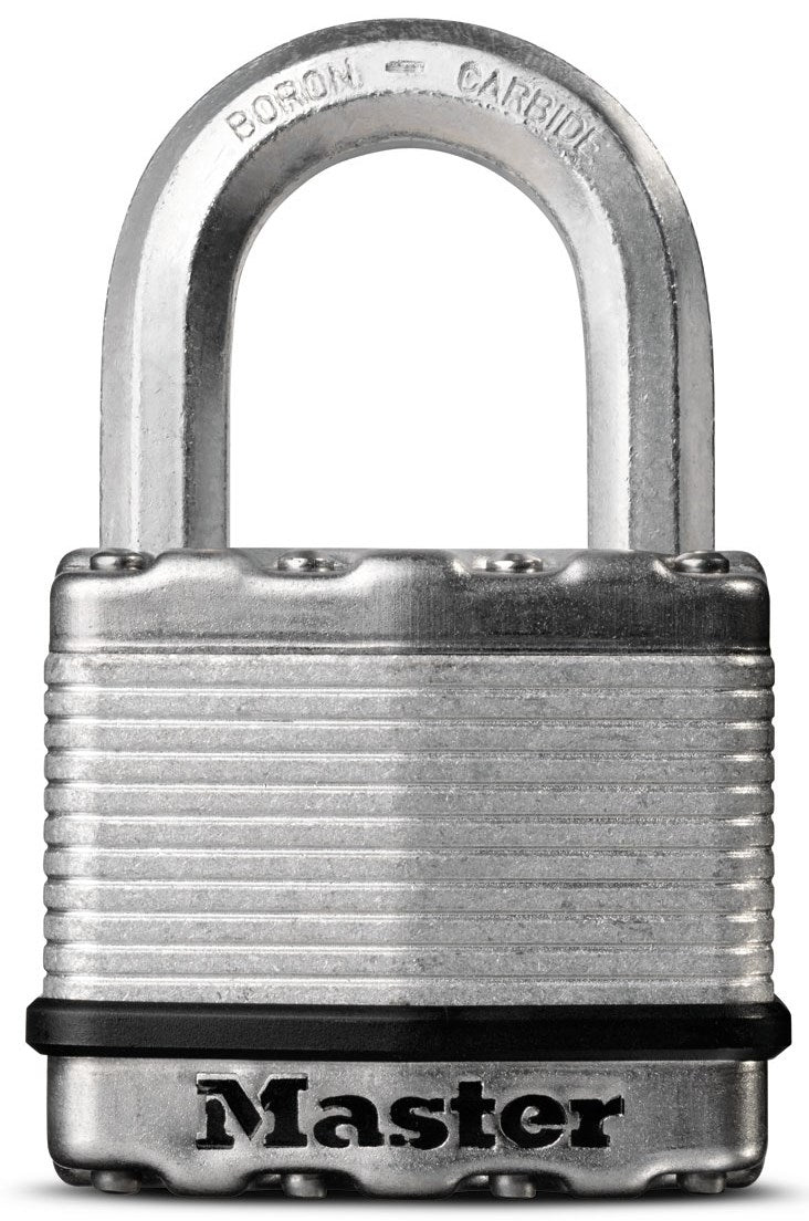 Master Lock Company Llc, Master Lock Magnum 6.4 in. H X 2 in. W Laminated Steel 4-Pin Cylinder Padlock