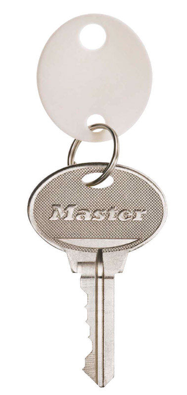 Master Lock Company Llc, Master Lock Plastique Blanc Round Key Tag