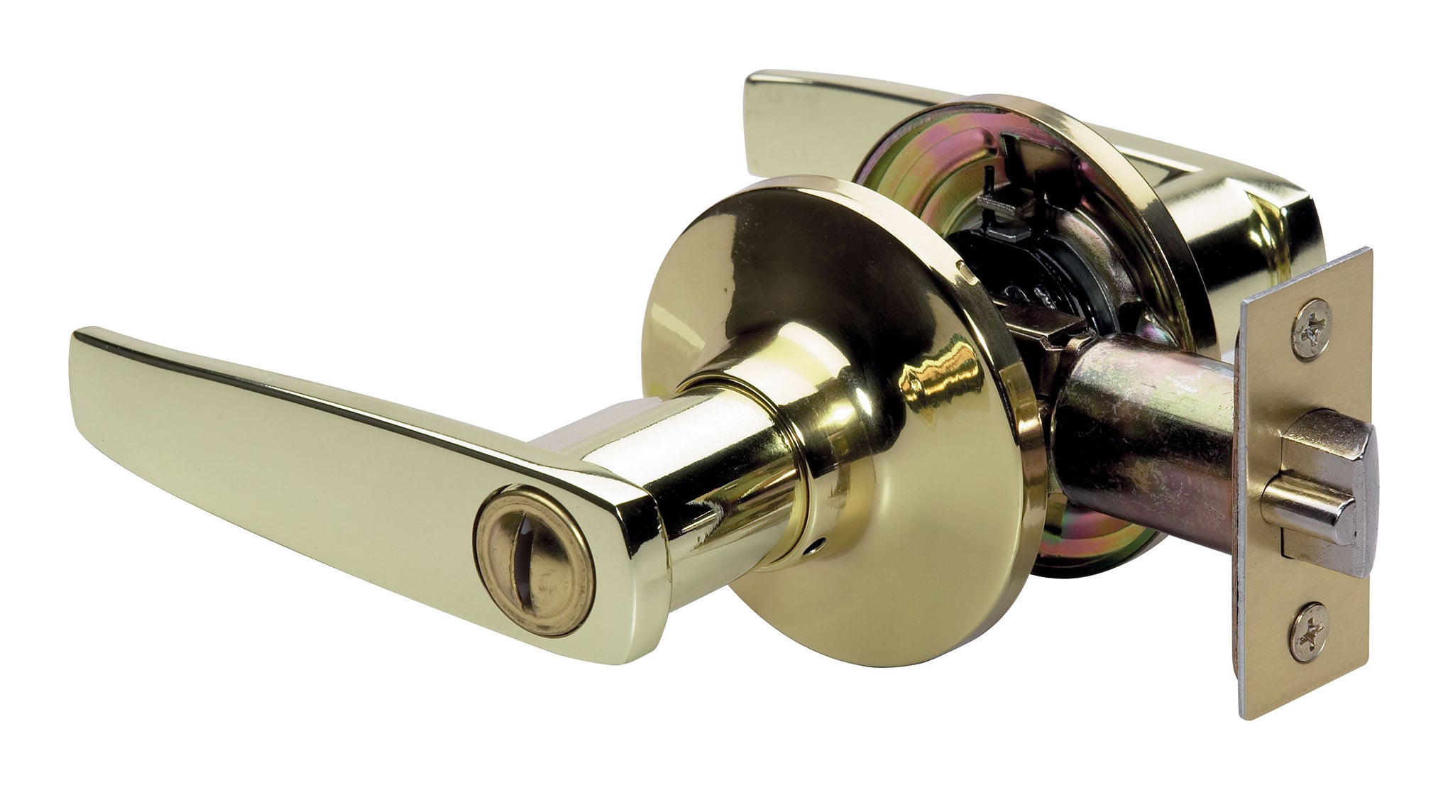 Master Lock Company Llc, Master Lock Polished Brass Bed and Bath Knob Right or Left Handed