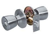 Master Lock Company Llc, Master Lock Satin Nickel Entry Knobs 1-3/4 in.