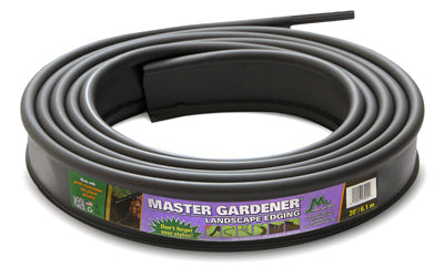 AVON PLASTICS, Master Mark Master Gardener 20 ft. L X 3.5 in. H Plastique Noir Bordure de Pelouse