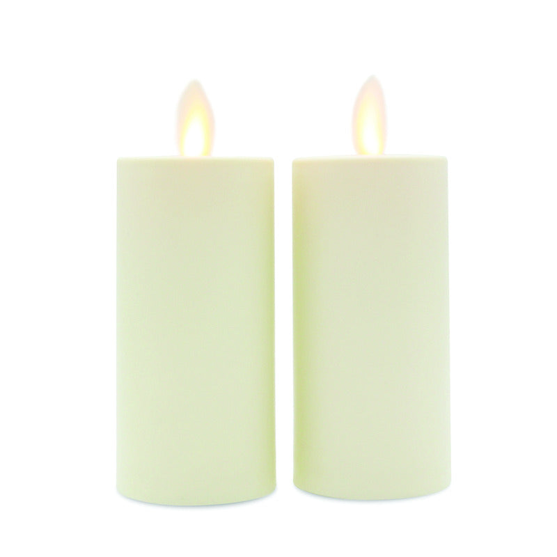 Incomparable, Matchless Darice Ivory Unscented Scented Votive Flameless Flickering Candle 3.2 in. H x 2 in. Dia. (paquet de 4)