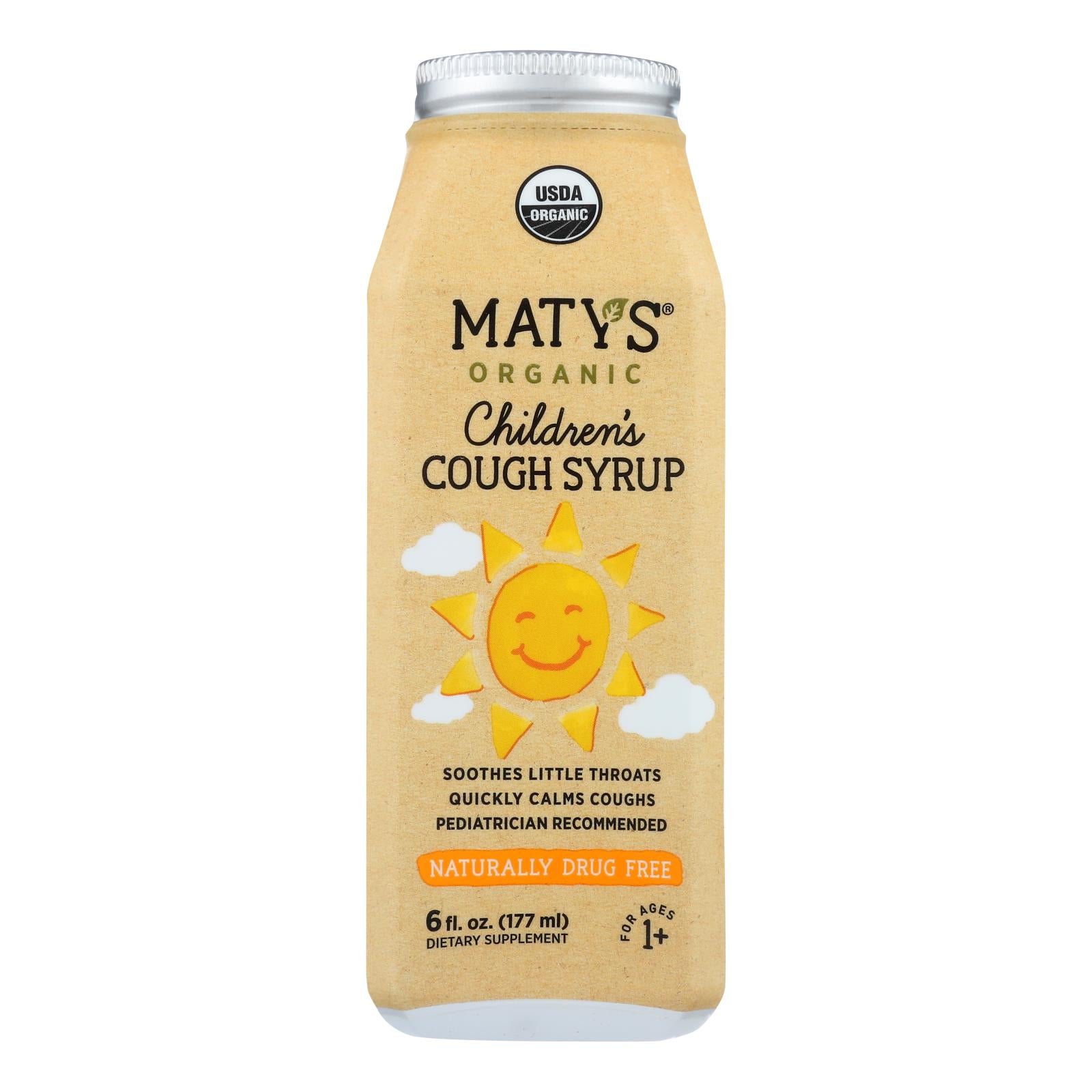 Maty'S, Maty's - Sirop pour enfants contre la toux - 6 fl oz.