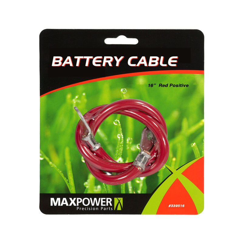 ROTARY CORP, MaxPower 16 in. Câble de la batterie, poteau supérieur et poteau latéral