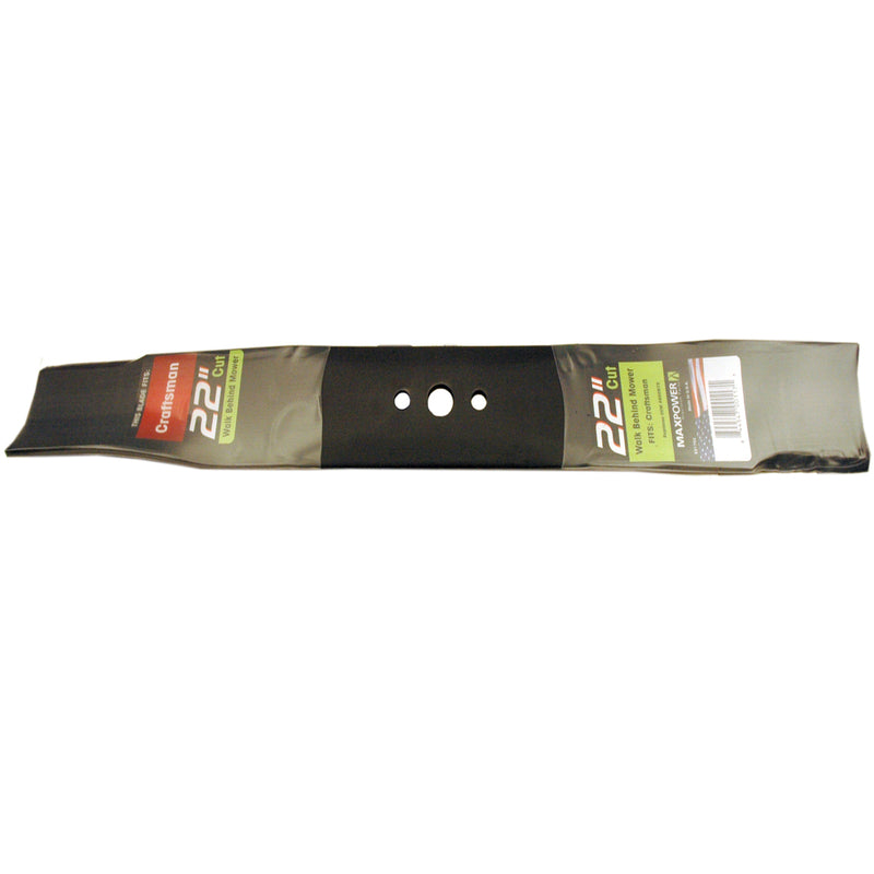 ROTARY CORP, MaxPower 22 in. Standard Mower Blade For Walk-Behind Mowers 1 pk