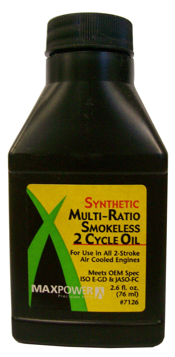 ROTARY CORP, MaxPower 40:1/50:1 2 Cycle Smokeless Engine Oil 2.6 oz 1 pk