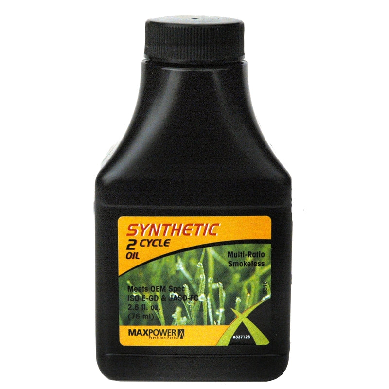 ROTARY CORP, MaxPower 40:1/50:1 2 Cycle Smokeless Engine Oil 2.6 oz 1 pk