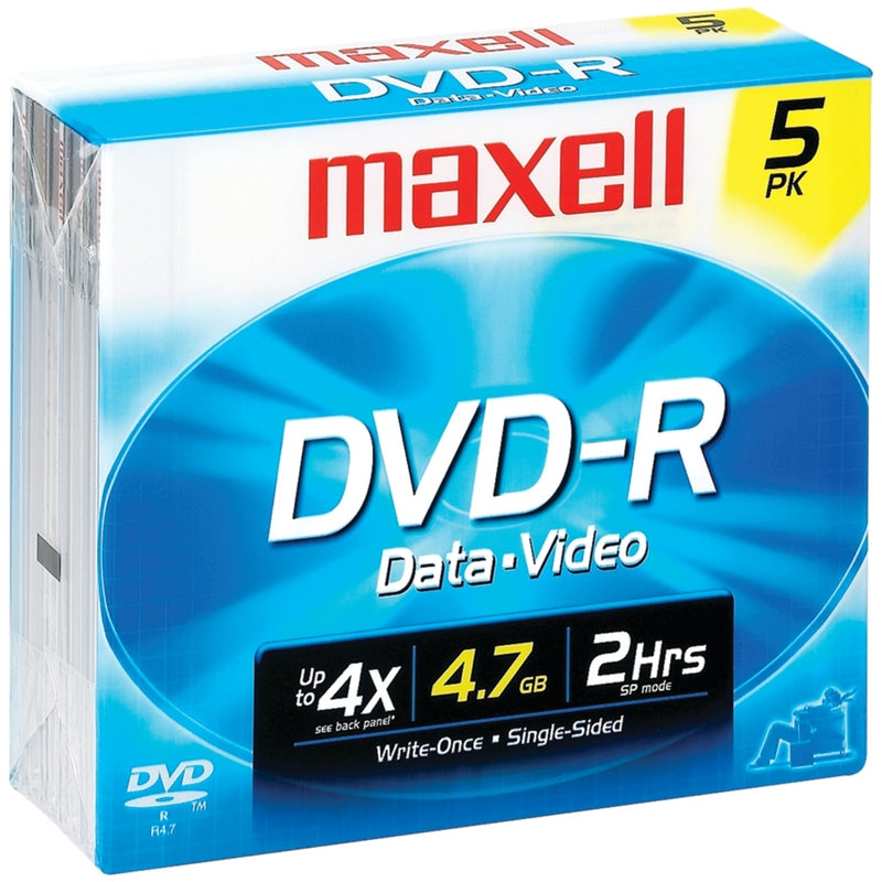 PETRA INDUSTRIES LLC, Maxell 4.7 GB DVD-R 5 pk