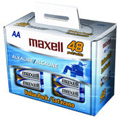 Maxell, Maxell 723443 Piles alcalines Aa Cell 48 pièces