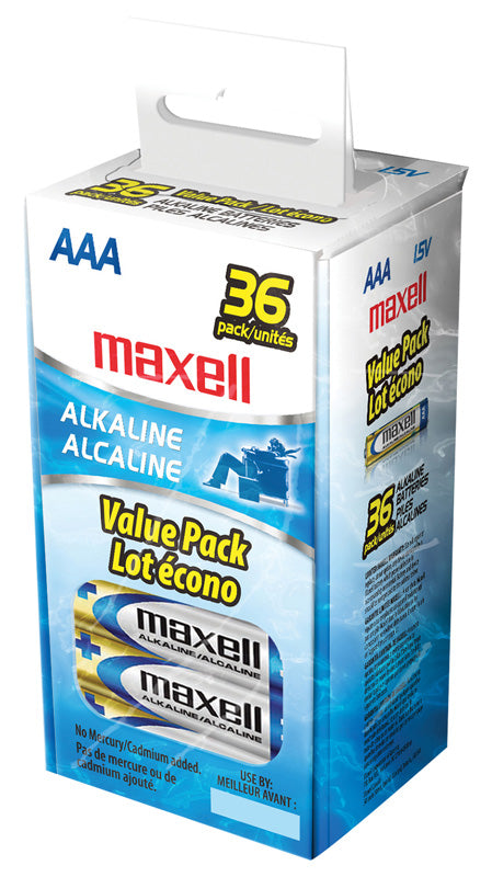 Maxell, Maxell 723815 Piles alcalines Aaa 36 pièces