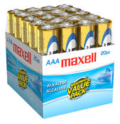 Maxell, Maxell 723849 Piles alcalines de type Aaa, 20 pièces