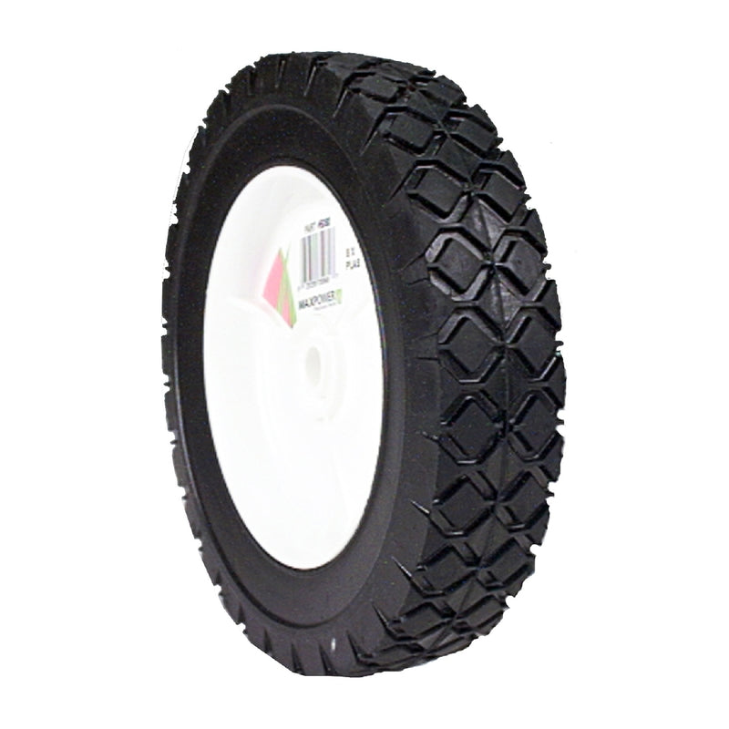 ROTARY CORP, Maxpower Plastic Diamond Tread Lawn Mower Replacement Wheel 8 D x 1.75 W in.